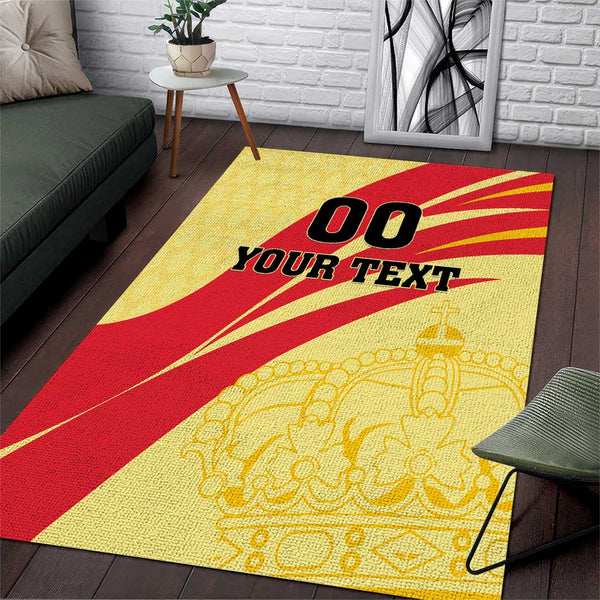 Custom Spain Football Area Rug Sport Style - Lynsiley