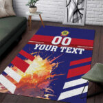 Custom Denmark Football Area Rug Come On Danish Dynamite - Lynsiley