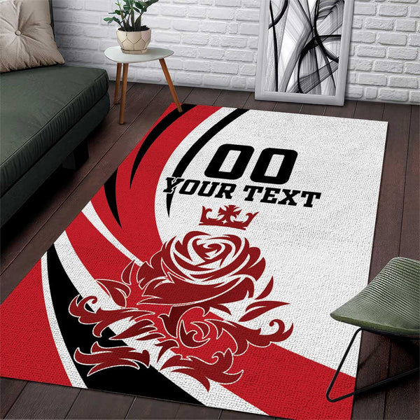 Custom England Football Area Rug Simple Style - Lynsiley