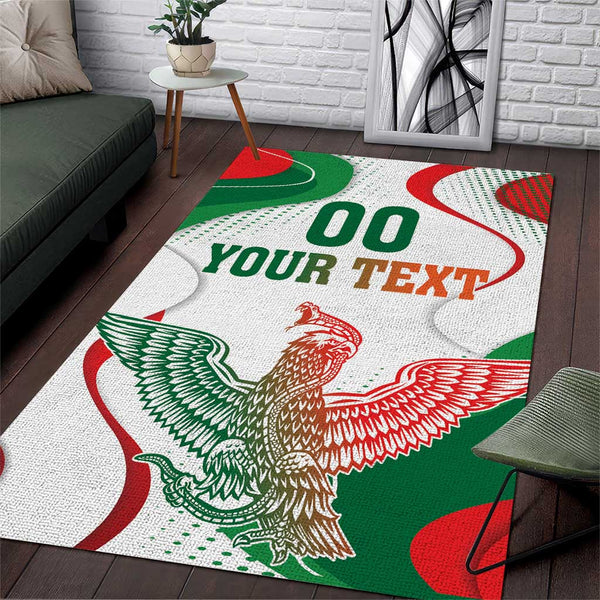Custom Mexico Independence Day Area Rug Monumento A La Independencia - Lynsiley
