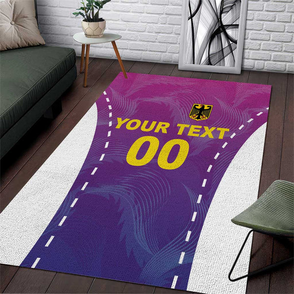 Custom Germany Football Area Rug Pink Version - Lynsiley