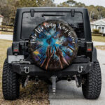 Take The Long Way Home Jeep Car Spare Tire Cover Gift For Campers - Jeep Tire Covers - Lynsiley