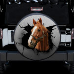 Horse Funny Spare Tire Covers Gift For Campers - Jeep Tire Covers - Lynsiley