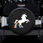 Unicorn Horse Funny Spare Tire Covers Gift For Campers - Jeep Tire Covers - Lynsiley