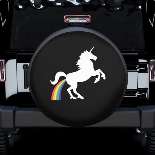 Unicorn Horse Funny Spare Tire Covers Gift For Campers - Jeep Tire Covers - Lynsiley