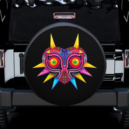 Legend Of Zelda Mask Spare Tire Covers Gift For Campers - Jeep Tire Covers - Lynsiley