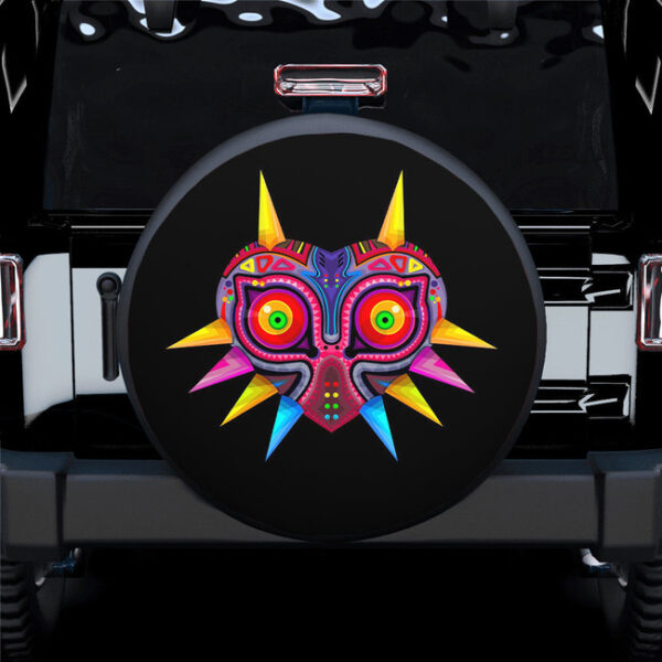 Legend Of Zelda Mask Spare Tire Covers Gift For Campers - Jeep Tire Covers - Lynsiley
