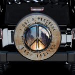 A Got A Peaceful Easy Feeling Car Spare Tire Cover Gift For Campers - Jeep Tire Covers - Lynsiley