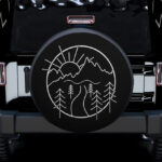 A Walk In The Woods Spare Tire Covers Gift For Campers - Jeep Tire Covers - Lynsiley